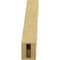 Ekena Millwork 3-inch W x 14-inch D x 14-inch H Copenhagen Rough Cedar Woodgrain TimberThane Knee Brace, Primed BRCUR03X14X14CHGRCPR - alternate 2